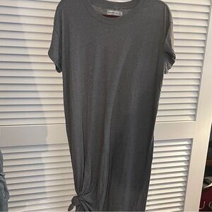 Abercrombie & Fitch Charcoal Midi Dress